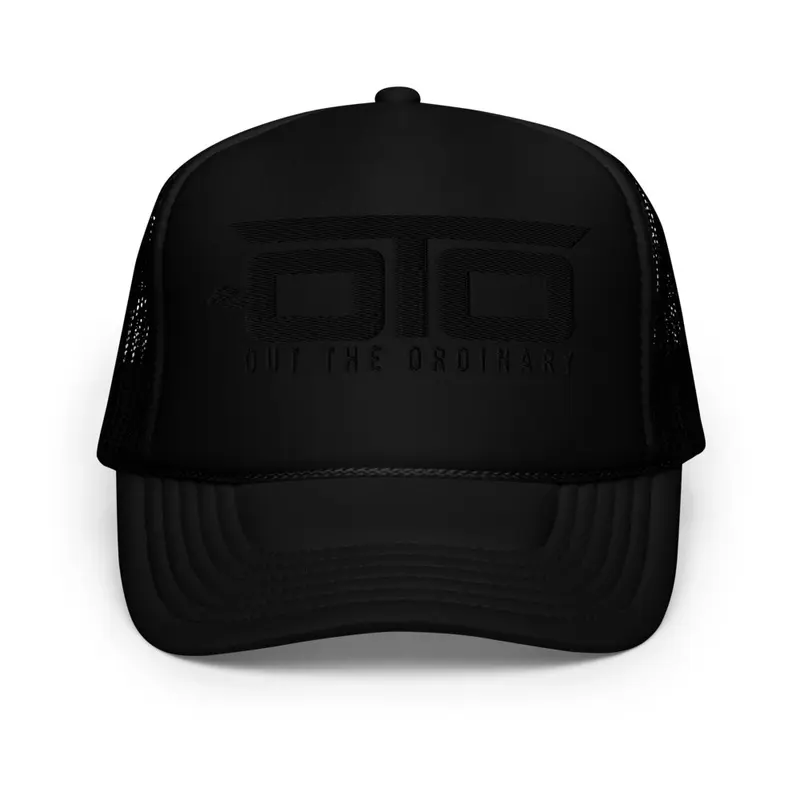 OTO Trucker foam Cap BLK